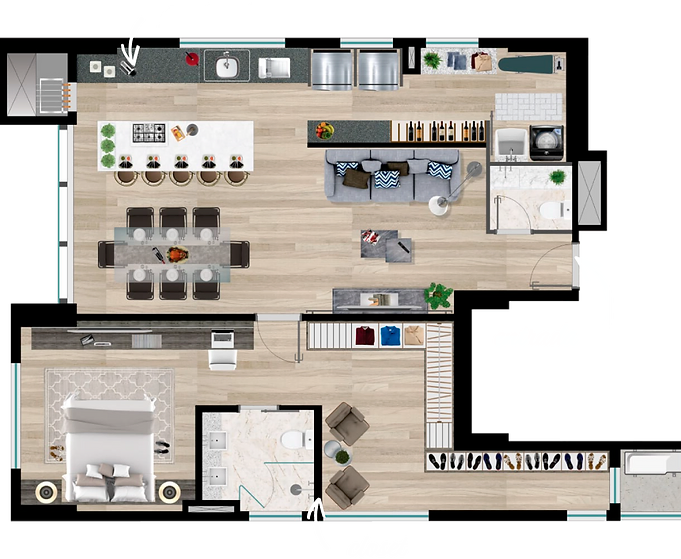 planta design residence 4