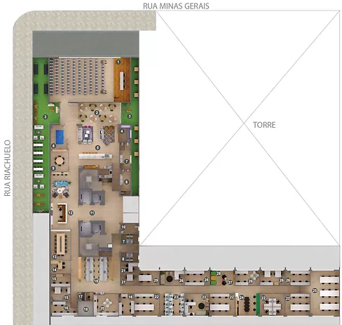 planta office design