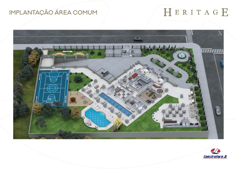 Área comum Heritage Área comum Heritage