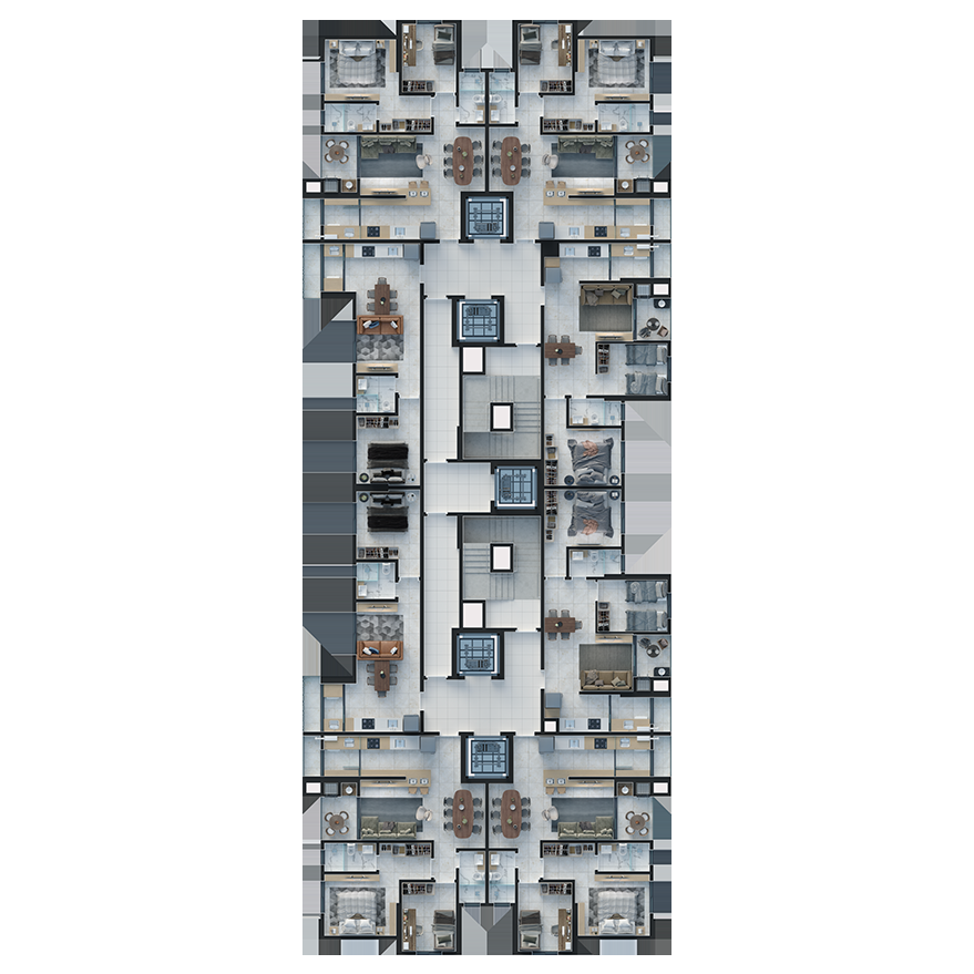 Planta apartamento Legacy Planta apartamento Legacy