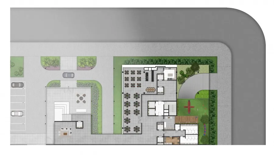 Planta do sunset home cascavel Planta do apartamento do sunset home